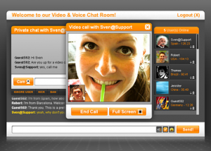 CAMCOM CHAT screenshot