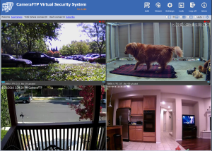 CameraFTP Virtual Security System screenshot