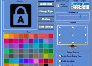 software - Caps Lock Commander Demo Version 2.0.0 screenshot