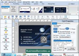 software - Card Creator Program for Small Business 12.1 screenshot