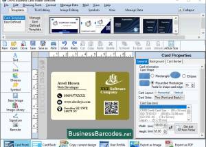 software - Card Designing Utility for Business 5.9.6.3 screenshot