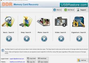 software - Card Restore 5.0.1.3 screenshot