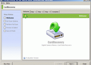 CardRecovery screenshot