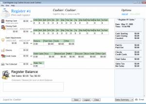 software - Cash Register Log 2015.1 screenshot