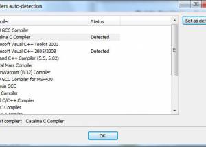 software - Catalina Compiler 3.16 screenshot