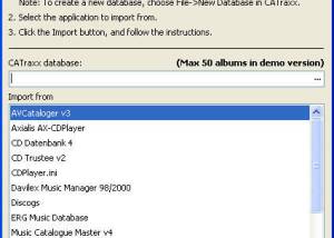 software - CATraxx Importer 27.01 screenshot