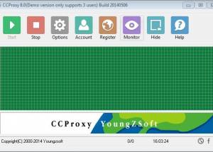 software - CC Proxy 8.0 screenshot