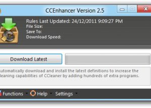 software - CCEnhancer 4.5.1 screenshot