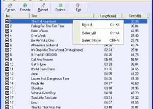 software - CD to MP3 Freeware 5.3 screenshot