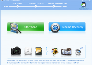 software - CF Card Photo Recovery Pro 2.8.0 screenshot