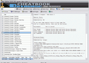 software - CheatBook-DataBase 2009 1.0 screenshot