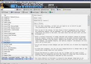 software - CheatBook DataBase 2019 1.0 screenshot