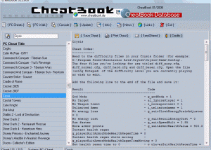 CheatBook Issue 01/2008 screenshot