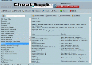 CheatBook Issue 03/2011 screenshot