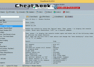 CheatBook Issue 03/2014 screenshot
