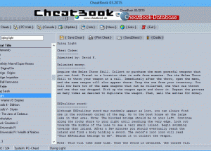 CheatBook Issue 03/2015 screenshot