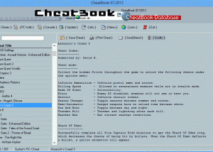 CheatBook Issue 07/2013 screenshot