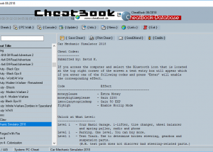 CheatBook Issue 08/2018 screenshot