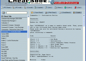 software - CheatBook Issue 09/2004 09/2004 screenshot