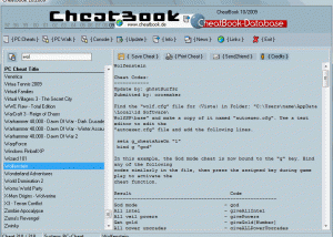 CheatBook Issue 10/2009 screenshot