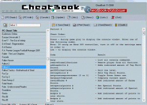 CheatBook Issue 11/2008 screenshot