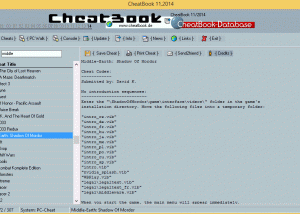 CheatBook Issue 11/2014 screenshot