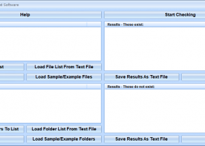 Check If Files or Folders Exist Software screenshot