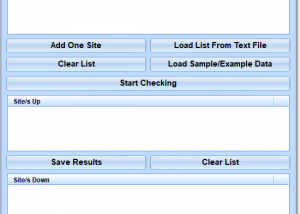software - Check If Website Is Up Software 7.0 screenshot
