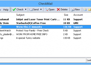 CheckMail screenshot