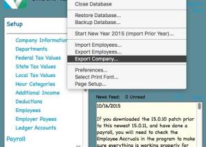 software - CheckMark Payroll 2025 (25.0.7) screenshot