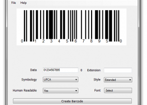 software - CheckPrixa UPC Generator 1.0 screenshot