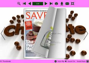 software - Chocolate Theme for PDF to Flipping Book 1.0 screenshot