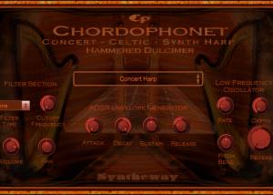 software - Chordophonet Harp Dulcimer VST VST3 AU 2.5 screenshot