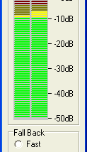 software - Chris Kruidenier VUmeter 1.00c screenshot