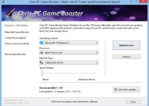 software - Chris-PC Game Booster 7.24.0419 screenshot
