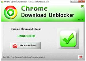 software - Chrome Download Unblocker 7.0 screenshot