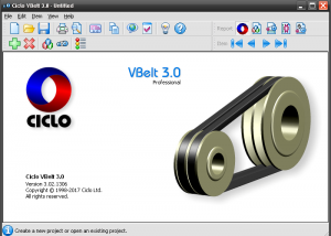 software - Ciclo VBelt 3.02 screenshot