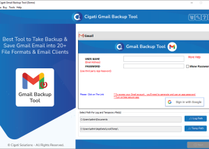 software - Cigati Gmail to Office 365 Migration Tool 22.6 screenshot