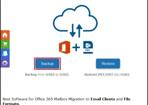 software - Cigati Office 365 Email Backup Tool 26.1 screenshot