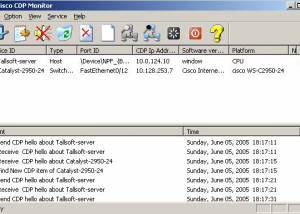 software - Cisco CDP Monitor 3.32 screenshot