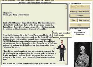 software - Civil War Books: Robert E. Lee 1.0 screenshot