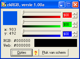 software - ckRGB 1.10 screenshot