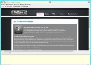 software - CLAD Genius 1.0B1974 screenshot