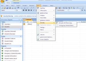 software - Classic Menu for Access 2007 6.01 screenshot