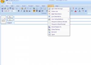 Classic Menu for Outlook 2007 screenshot