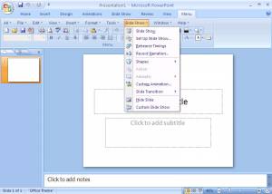 Classic Menu for PowerPoint 2007 screenshot