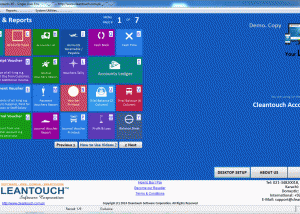 Cleantouch Accounts XP 8.0 screenshot