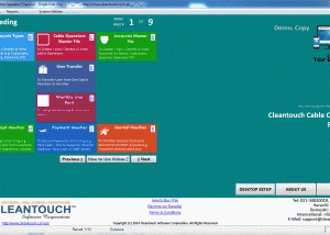 Cleantouch Cable Operator Financial screenshot