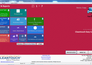 Cleantouch Easy Cashbook screenshot