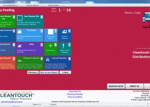 software - Cleantouch General Distribution System 1.0 screenshot